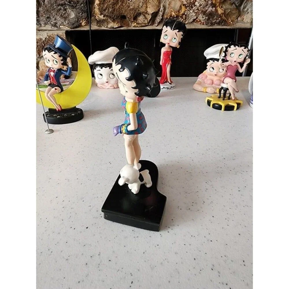 Betty Boop & Pudgy Danbury Mint Statue Figurine 7